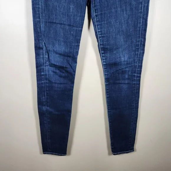 Seven 7 For All Mankind Jeans Womens 25 High Waist Gwenevere Skinny Made in USA - Picture 4 of 9